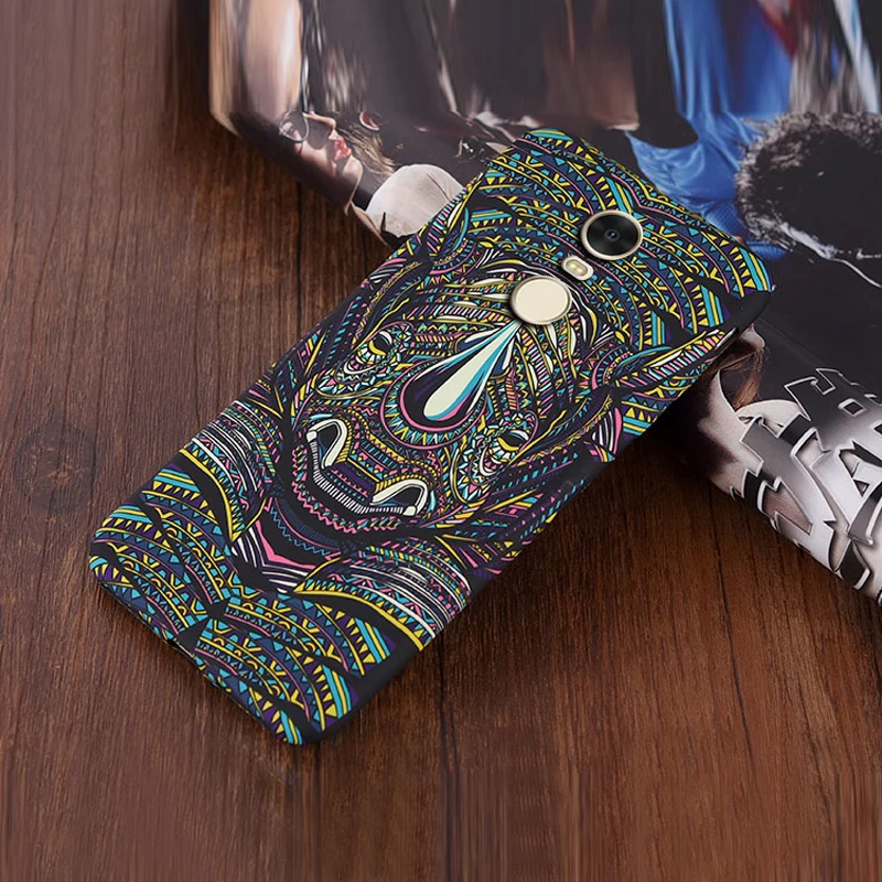 Чехол YonLinTan чехол для Xiaomi Redmi Note 4 4X X мобильный телефон с изображением слона тигра