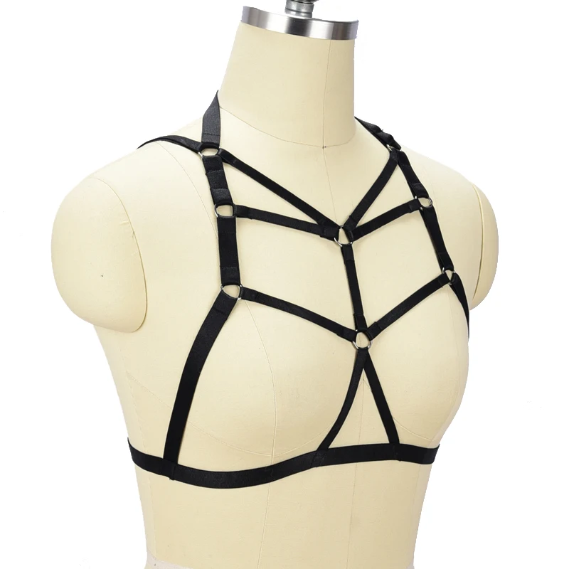Сексуальный бюстгальтер JLX. Портупея Корсет-бондаж Bralette 90-е нижнее белье для