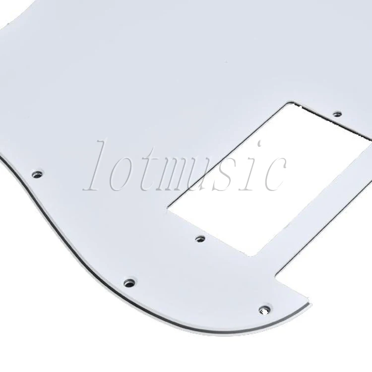 8 белых накладок для защиты от царапин один хамбакер Для замены накладки на