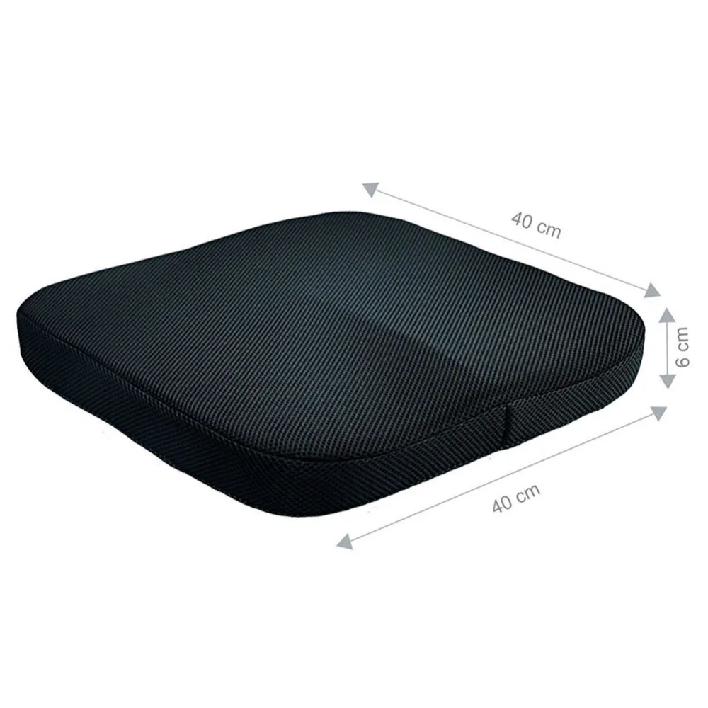 

New Memory Foam Seat Cushion Office Chair Car Cushion Non-Slip Pain Relief Wheelchair Cushion