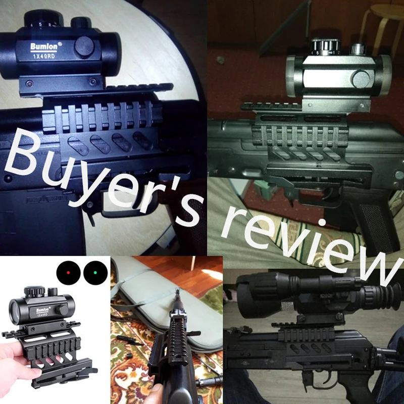 Тактический боковой кронштейн AK47 AK74 SAIGA AK Series Quick QD 20 мм Отсоединяемый двойной