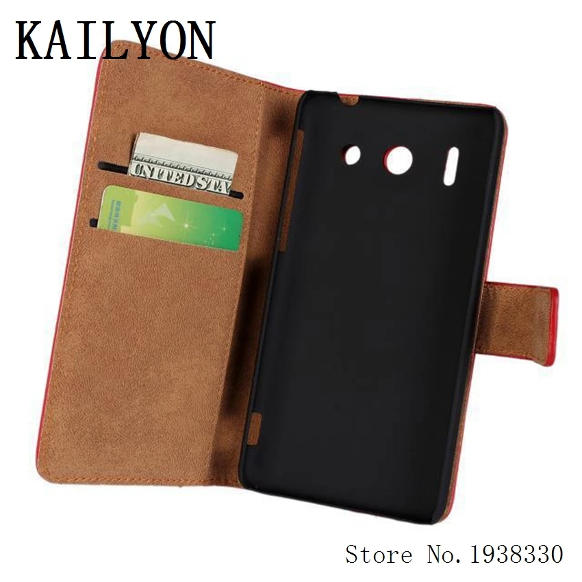 Роскошный чехол-книжка kailyon из натуральной кожи для Huawei Ascend G510 U8951 дизайнерский