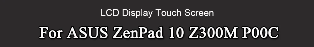 OPesea для ASUS ZenPad 10 Z300 Z300M P00C ЖК-дисплей Панель кодирующий преобразователь сенсорного экрана в сборе для ASUS ZenPad Z300C P021 lcd