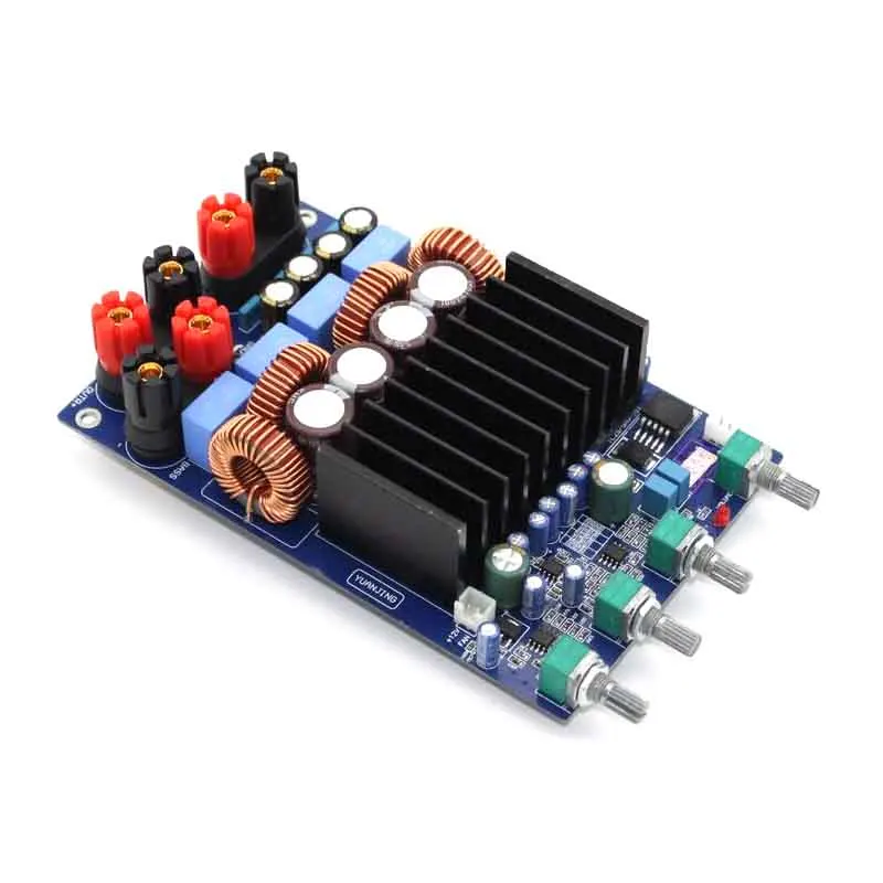 Kaolanhon 300 Вт+ 2*150 Вт DC40-48V TAS5630 2,1 цифровой усилитель мощности плата класса D 65mA 20 Гц до 20 кГц домашняя аудио Плата усилителя