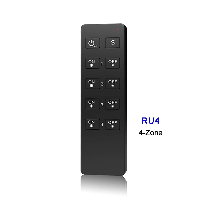 Светодиодный диммер RU4 RU8 4 Zone/8 Zone 2 ГГц RF контроллер для светодиодного диммера