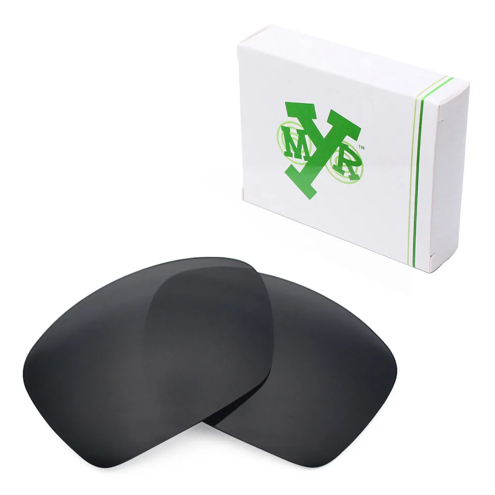 

Mryok POLARIZED Replacement Lenses for Oakley Plaintiff Squared Sunglasses Stealth Black