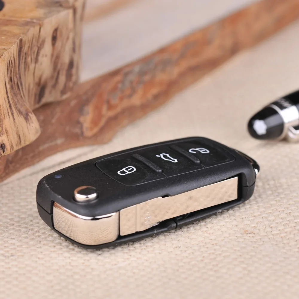 Автомобильный Дистанционный ключ с 3 кнопками 434 МГц и чипом ID48 для SKODA Superb Octavia Fabia