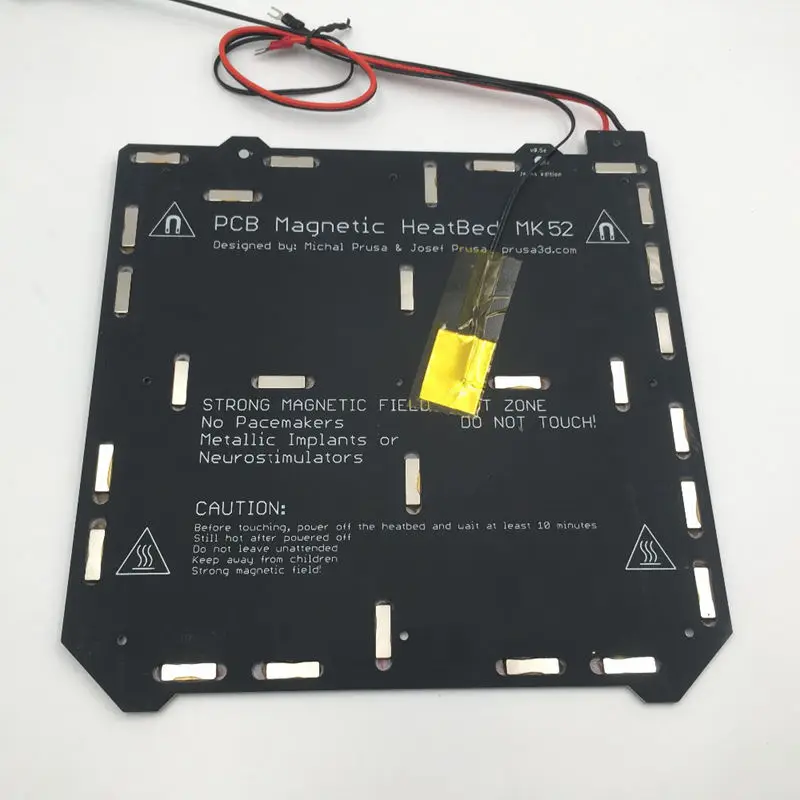 Запчасти для 3D принтера Clone I3 Mk3 принтер с подогревом Магнитный Mk52 Heatbed 24V в