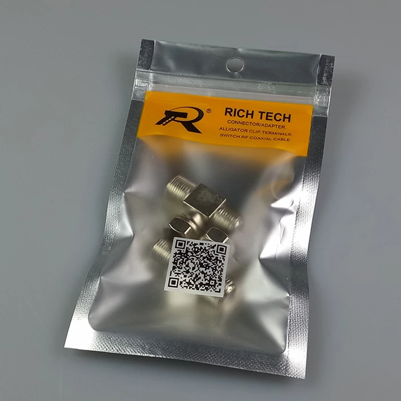 8 шт. Т образный адаптер для ТВ типа F|plug connector|plug adapter connectort type connector |