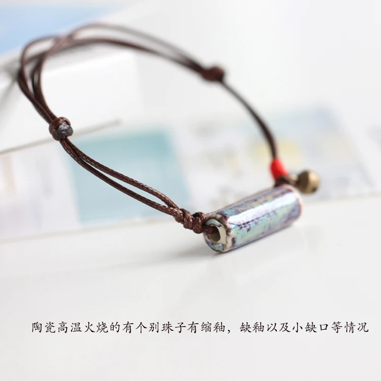 Керамические браслеты для женщин и мужчин креативные Винтажные Ювелирные
