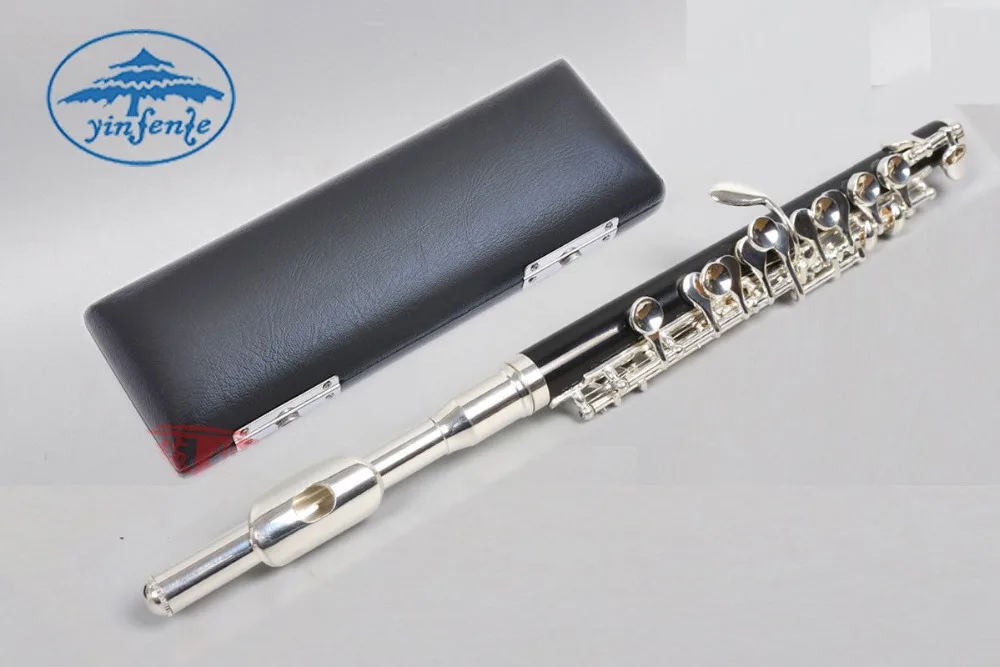 

Advance Piccolo C Key Silver Plated Closed Hole With Case Composite wood Body