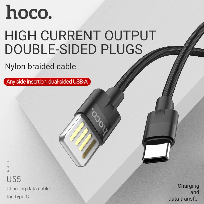 hoco usb type c зарядный кабель usb c провод тайп си для samsung xiaomi зарядник шнур для зарядки юсб тип с зарядка передача данных для самсунг ксяоми сяоми шнурок зарядный адаптер