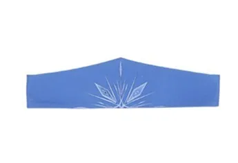 Waistband Карнавальный костюм Эльзы на Хэллоуин, голубое платье королевы для взрослых, маскарадный костюм супергероя, одежда Аниме на заказ - Color: Waistband
