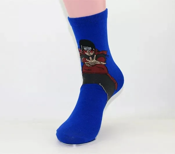 Мужские хлопковые носки всесезонные аниме calcetines Наруто модные хип-хоп забавные носки для женщин носки счастливые носки пара skarpetki