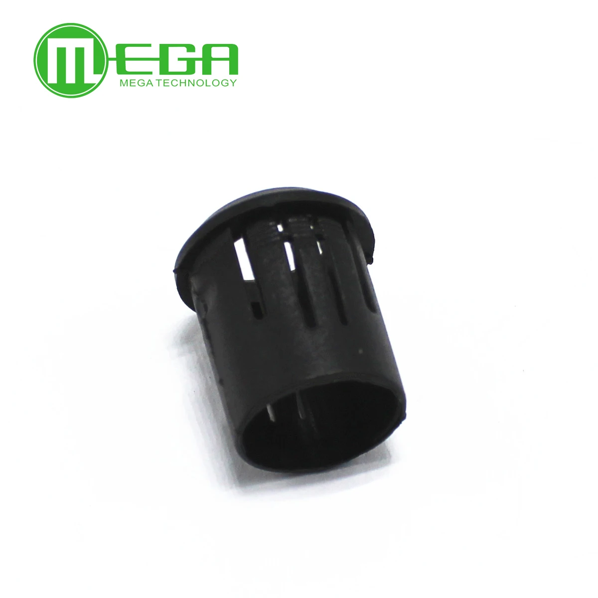 

100pcs 10mm Black Plastic LED Clip Holder Case Cup Mounting