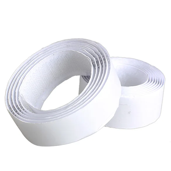 2 рулона сильная самоклеющаяся волшебная липучка застежка 1 м белый 30|tape fastener|loop