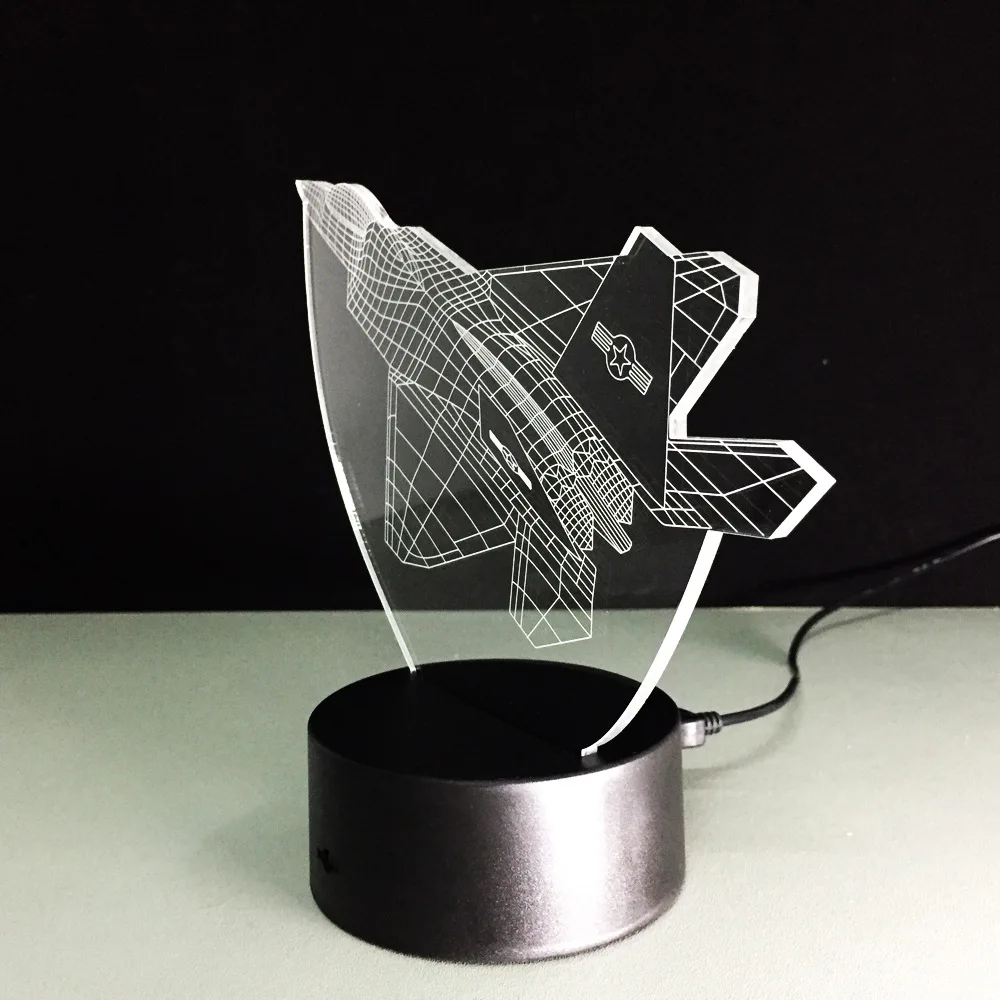 Светодиодная 3d лампа с Usb новинка светодиодное настенное бра на батарейках