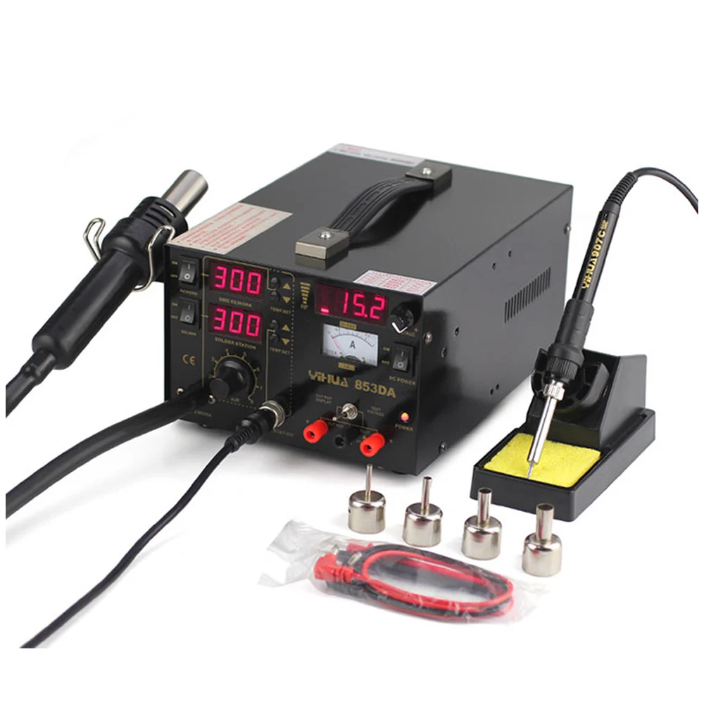 Горячий воздух сварочный пистолет Triad цифровой дисплей Тепловая пушка