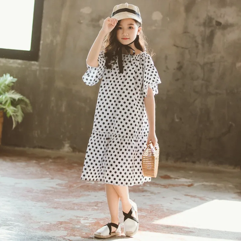 Одежда для мамы и дочки летние белые платья девочек 2019 вечерние нное вечернее