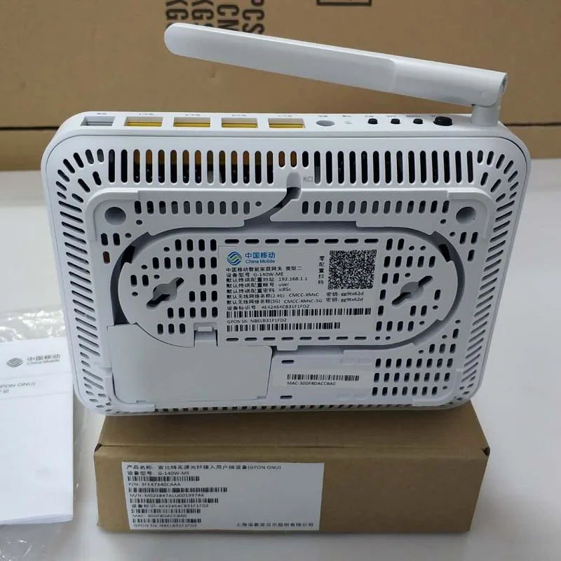 Alcatel lucent Gpon G-140W-ME ONU 4GE + 1 голос 2USB wifi 2 4 г и 5 FTTH gpon ont волоконно-оптическое