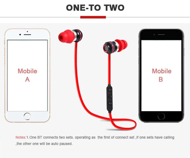 Caldecott BT KDK03 лучший Беспроводной Bluetooth Магнитный Шум шумоподавления наушники fone de