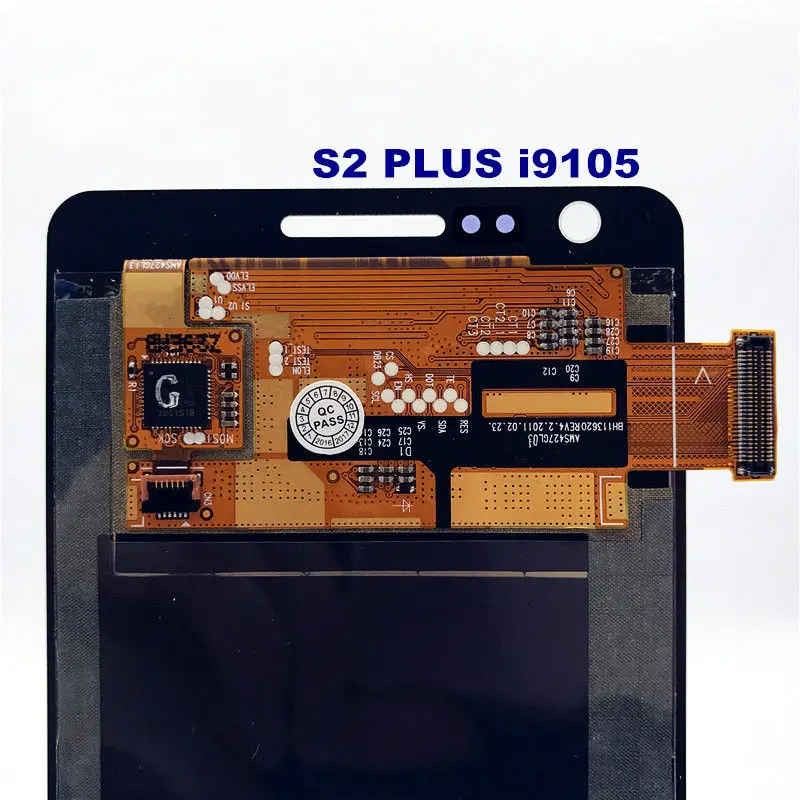 Sinbeda Super AMOLED ЖК экран для Samsung Galaxy S2 Plus дисплей i9105 сенсорный в сборе запасной белый