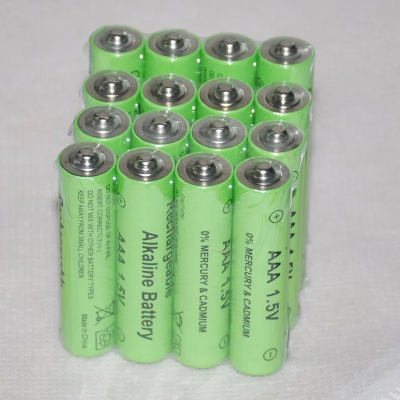 16pcs alkaline 1.5v AAA rechargeable battery 10440 cell 2000mah for led flashlight toys clock camera TOP quality | Электроника