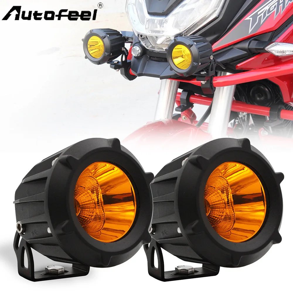 Autofeel 2шт 6000K 25W Светодиодный светильник для работы автомобильный светодиодный