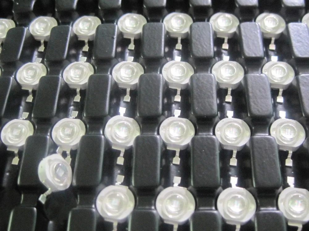 50 шт. 3 Вт Красный 620nm-625nm 700mA 2 2-2 4 V LED высокой мощности лампы | Лампы и освещение