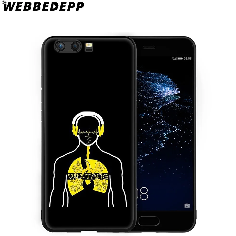 WEBBEDEPP Wu Tang Clan Soft Case for Huawei P8 P9 P10 P20 P30 Lite Pro P Smart Z Plus 2019 Y6 Prime 2018 2017 Mini |