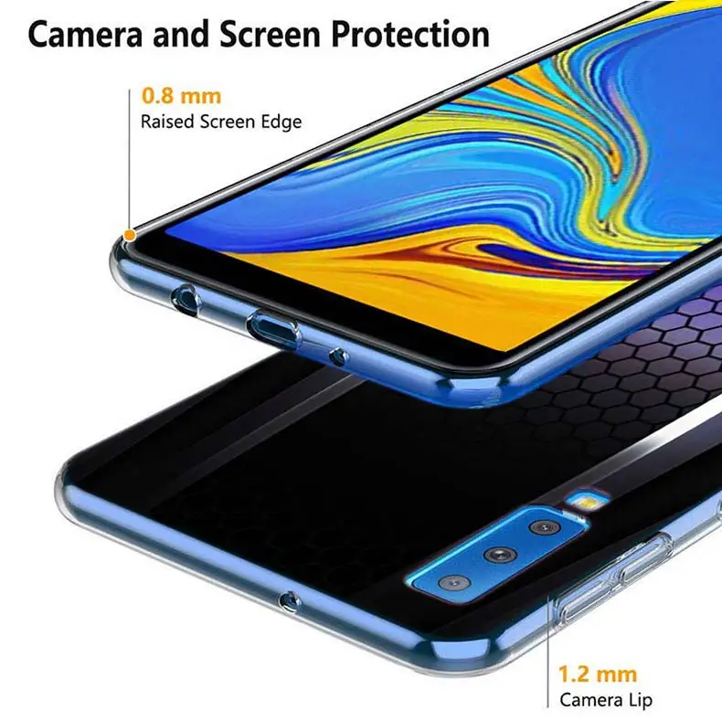 Силиконовые чехлы для телефонов чёрный свет темные фигуры Samsung Galaxy A50 A30 A10 A8 A7 A6 A5 A3