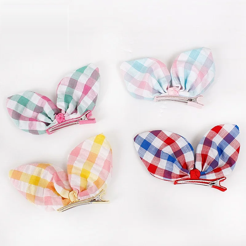 Заколка для волос в виде кролика девочек|girls hair pins|hair accessoriesbunny clip |