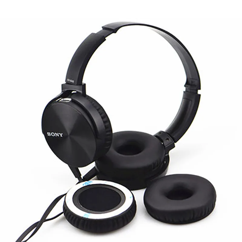 Накладки для наушников Sony MDR XB450AP AB XB550 XB650 мягкие кожаные|Аксессуары наушников| |