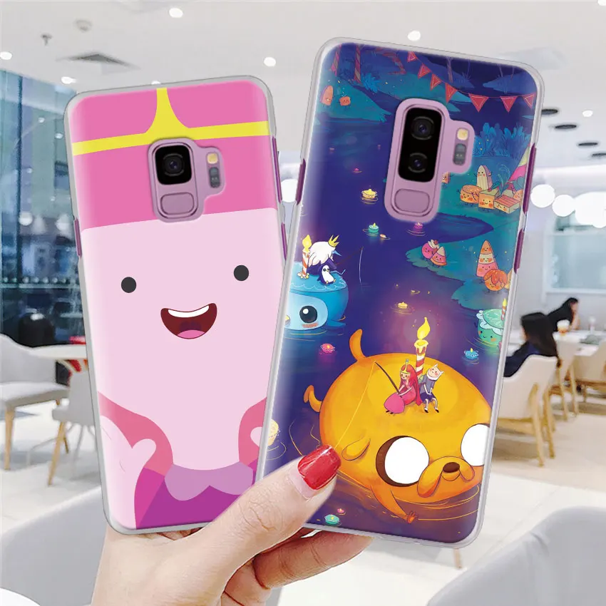 "Время приключений" Beemo Джейк чехол для телефона для samsung Galaxy S10e S10 плюс S7 S8 S9 Plus Note 8 9 M10 M20 M30 жесткий чехол Coque