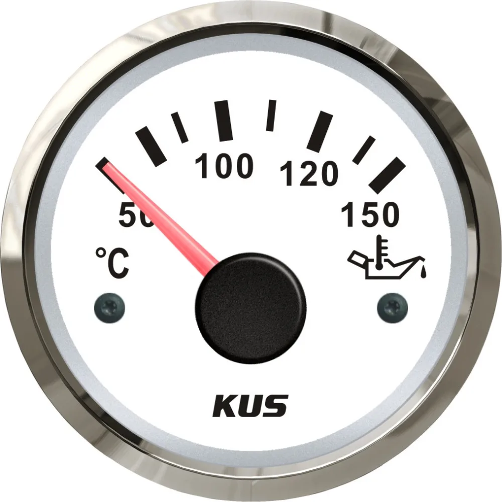 KUS 52 мм Датчик температуры масла индикатор 50 150 12V 24V для автомобиля лодки