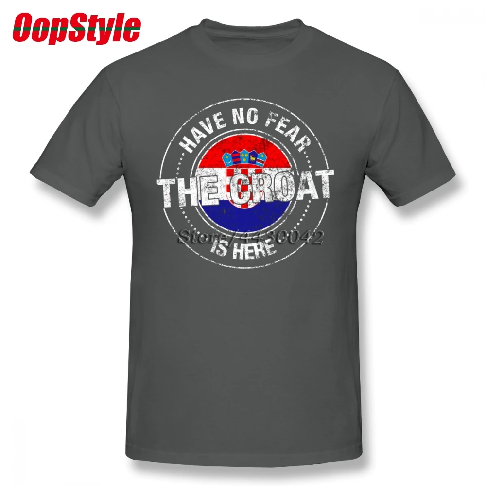 Have No Fear The Croat Is Here T Shirt Short Sleeve Clothes For Men Hipster Hot Selling XXXL Cotton Croatia Flag Men's Shirts Мужская