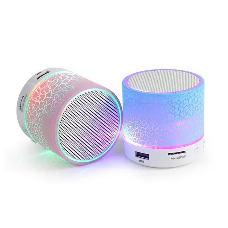 A9 светодиодный ночник Bluetooth Динамик мини с функцией Hands Free Портативный