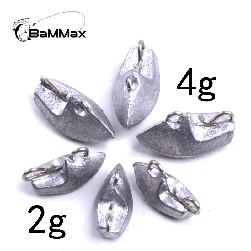 Bammax Рыбалка противовес 1 компл. 2 г 5 3 4 привести Sinke рукоятки крючок джиг голову