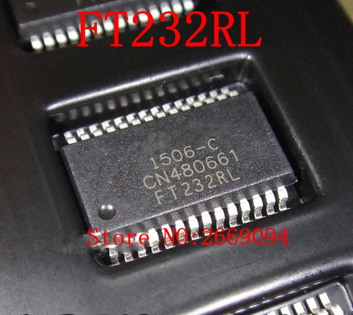 

10 шт./лот FT232RL FT232 FTDI USB FS SERIAL UART SSOP28 100% Новый оригинальный