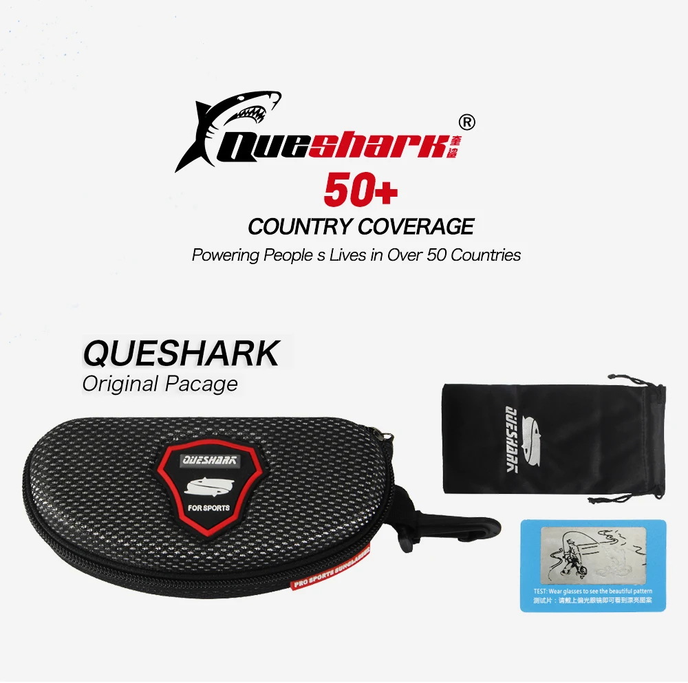 Queshark UV400 поляризованные солнцезащитные очки для рыбалки, очки для велоспорта, велосипеда, мотоцикла, вождения, охоты, туризма, спорта, рыбалки