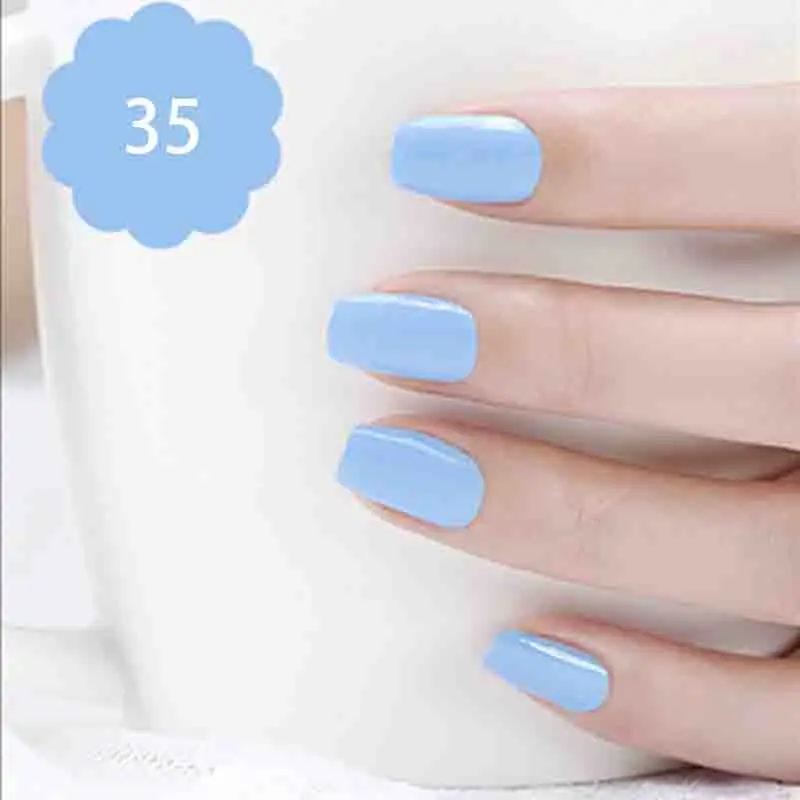 Lily angel 1 шт. 6 мл 48 цветов на выбор лак для ногтей Быстросохнущий жидкий лак для ногтей легкая чистка эмаль для ногтей - Цвет: 35