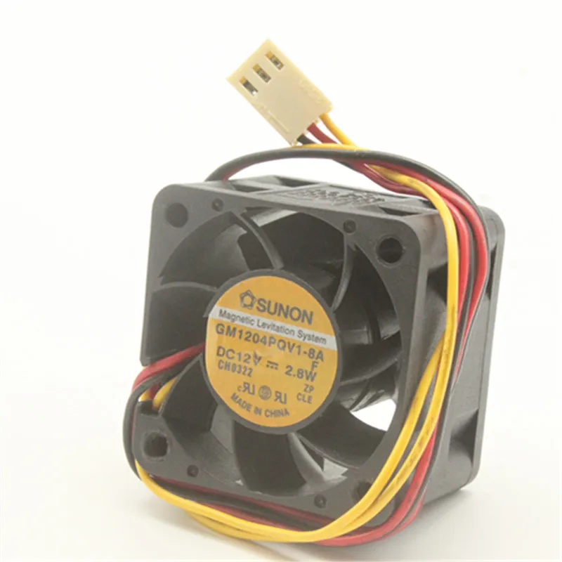 Sunon GM1204PQV1 8A DC 12V 0.24A 2 8 W ноутбук двойной шариковый подшипник 4028 40*40*28 мм вентилятор