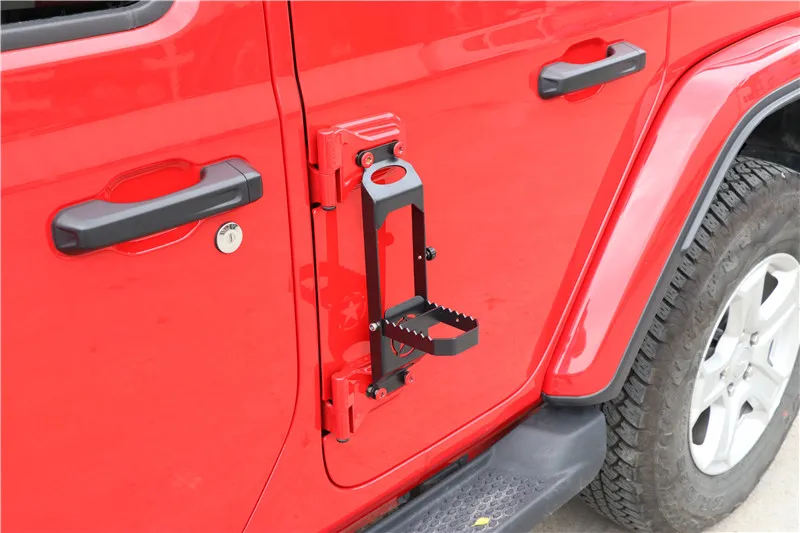WISENGEAR 2X педаль для ног Peg для Jeep Wrangler JK 2007- Антикоррозийная стальная Автомобильная внешняя педаль для ног