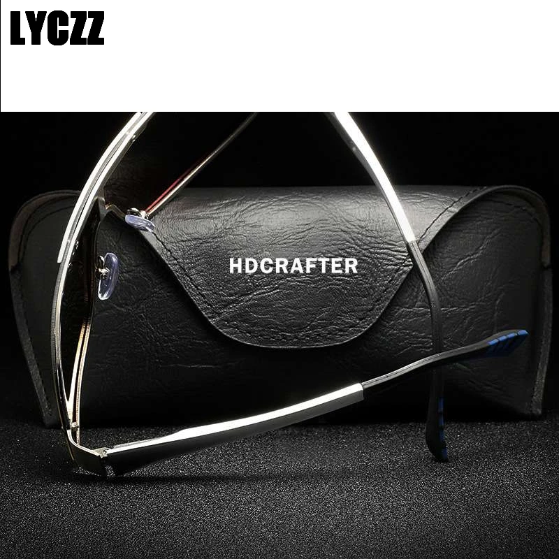 Lyczz черные классические поляризационные солнцезащитные очки для женщин Для