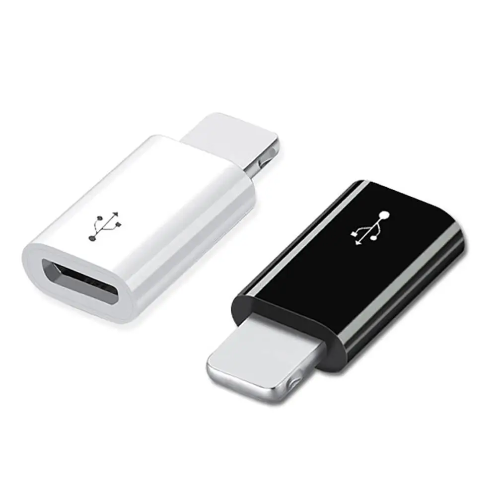 1/2 шт./лот ABS Тип с портом типа C OTG адаптер для Apple iPhone Micro USB C адаптер-преобразователь для телефонов на базе Android с Bluetooth зарядки обмен данніми