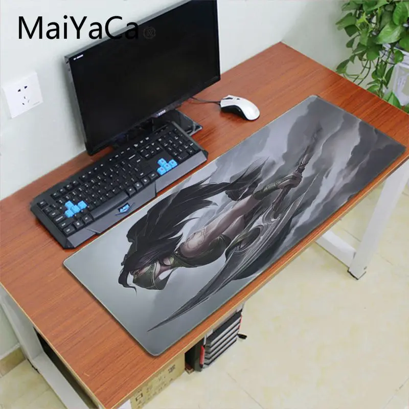 Maiyaca My Favorite Akali League of legends игровой коврик для мыши Коврик для клавиатуры - Цвет: Lock Edge 30X70cm
