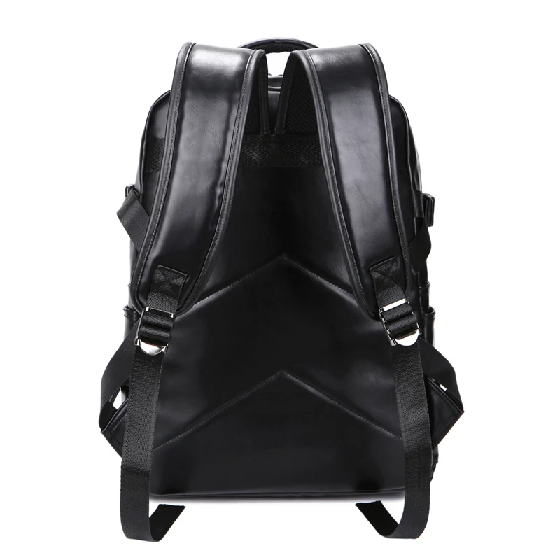 Мужской рюкзак мягкий полиуритановый материал Британский Ретро Модный