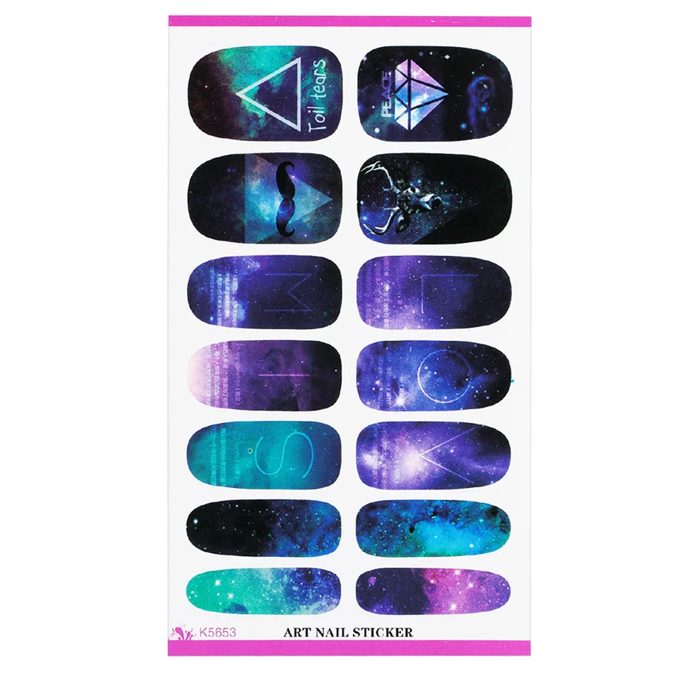 Charming Cheap Water Nail Art Stickers Flowers Design Manicure Tools Decoration Decals |