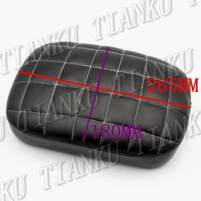 Кожаный коврик для заднего сиденья мотоцикла пассажира Kawasaki Vulcan Classic VN 400 VN500 VN800 900