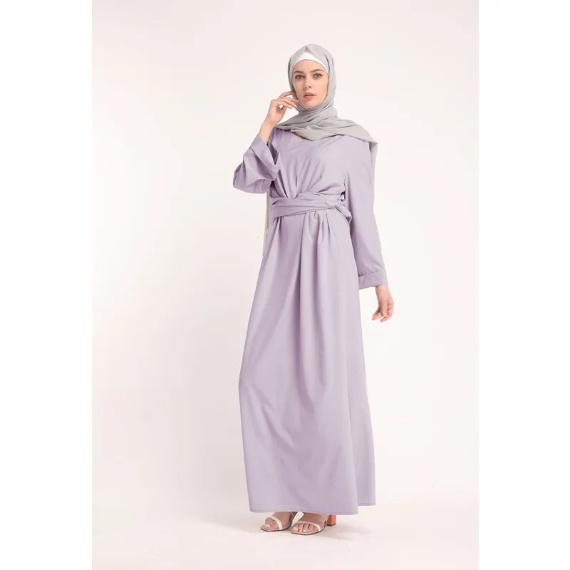 Бандажное мусульманское платье абайя Дубай Турция хиджаб/кафтан Женская джилбаб